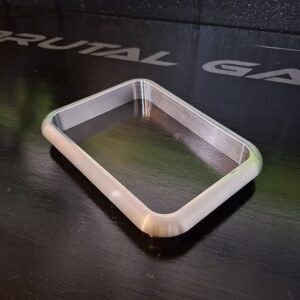 Billet 6 speed deep waterfall gearshift bezel.
